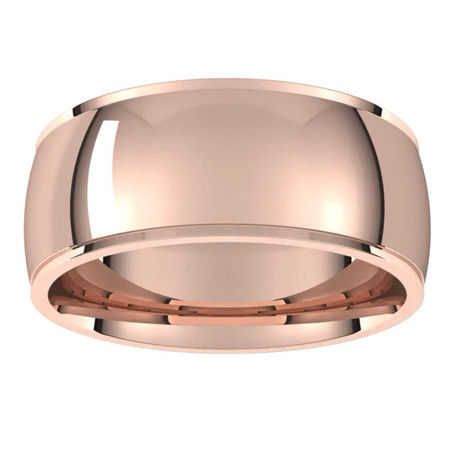 8mm Stepped Comfort Fit Wedding Band