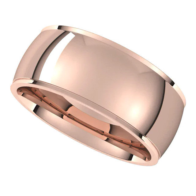 8mm Stepped Comfort Fit Wedding Band