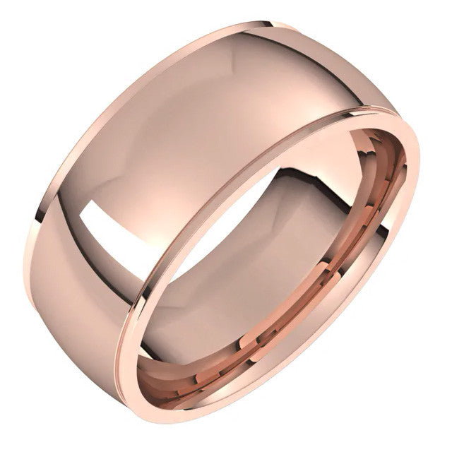 8mm Stepped Comfort Fit Wedding Band