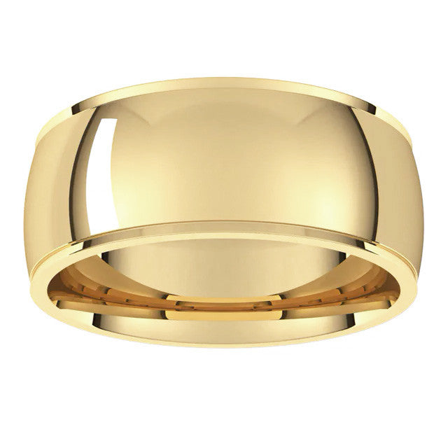 8mm Stepped Comfort Fit Wedding Band