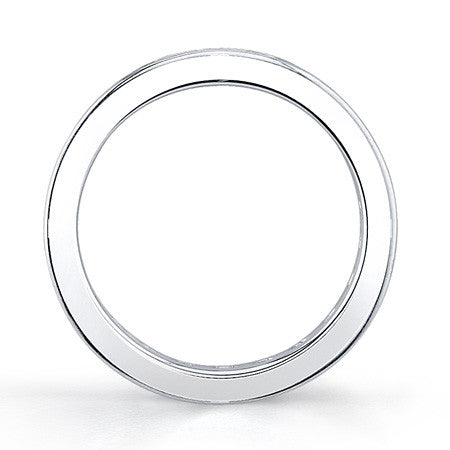 3.0mm Moissanite Round Channel Eternity Ring