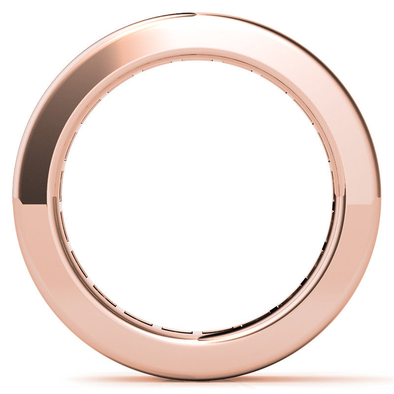 3.0mm Moissanite Princess Channel Eternity Ring