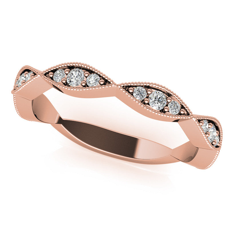 Unique Halo Round Brilliant Moissanite Engagement Ring