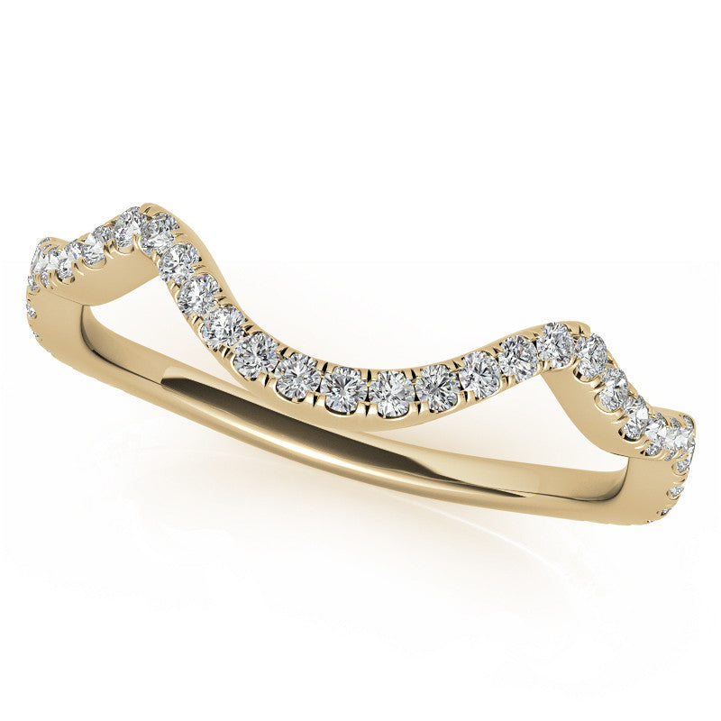 Infinity Style Halo Cushion Moissanite Engagement Ring