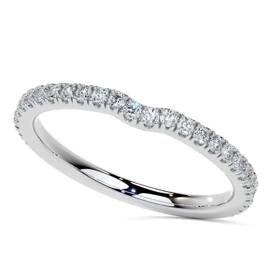 Cushion Hidden Halo Moissanite Engagement Ring