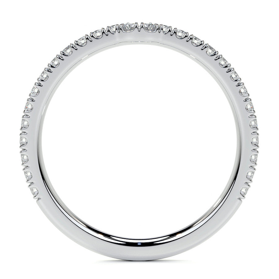 Marquise Hidden Halo Moissanite Engagement Ring