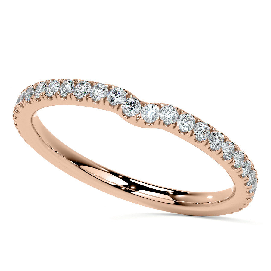 Duchess Marquise Hidden Halo Moissanite Engagement Ring