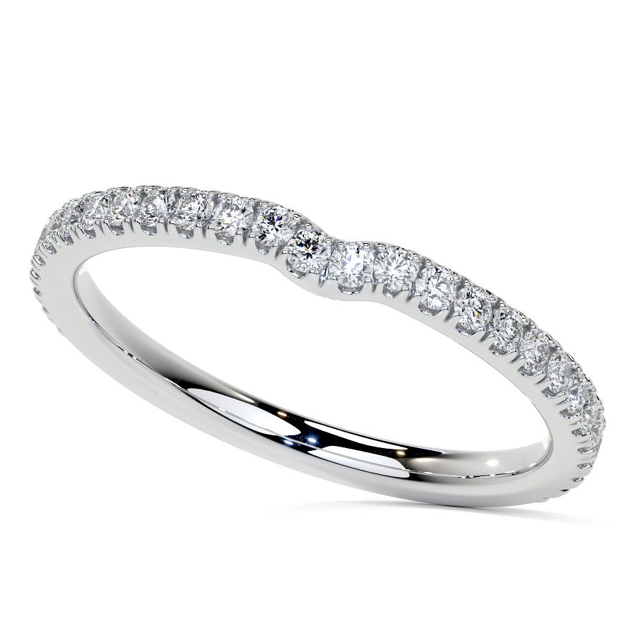 Duchess Marquise Hidden Halo Moissanite Engagement Ring
