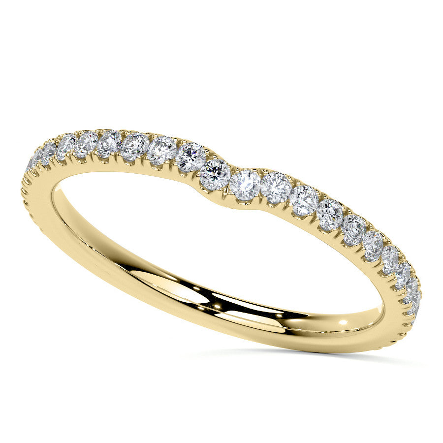 Duchess Marquise Hidden Halo Moissanite Engagement Ring