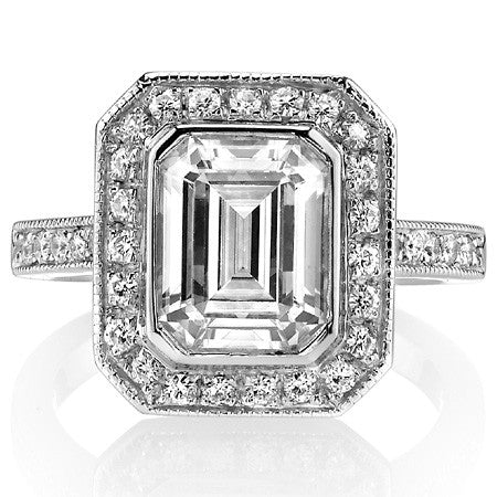 Emerald Legacy Moissanite Engagement Ring