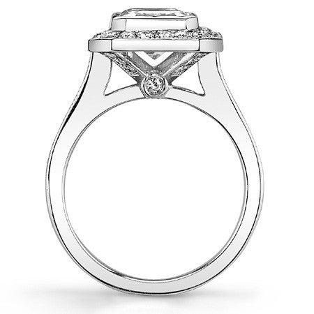 Emerald Legacy Moissanite Engagement Ring