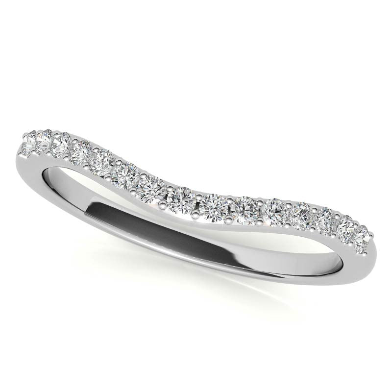 Oval Moissanite Bezel Set Engagement Ring