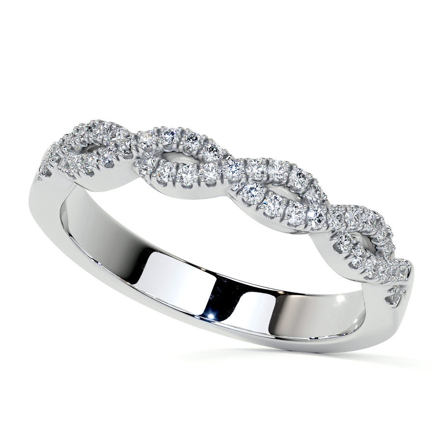 Three-Stone Emerald / Radiant Moissanite Engagement Ring