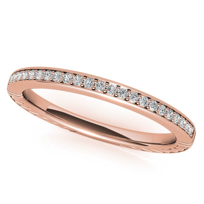 6-Prong Tulip Cathedral Round Brilliant Engagement Ring