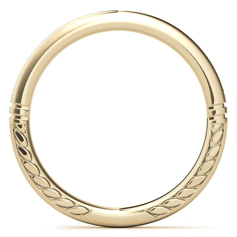 6-Prong Tulip Cathedral Round Brilliant Engagement Ring