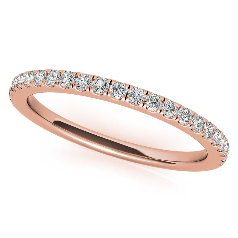Pear Petite Halo Moissanite Engagement Ring