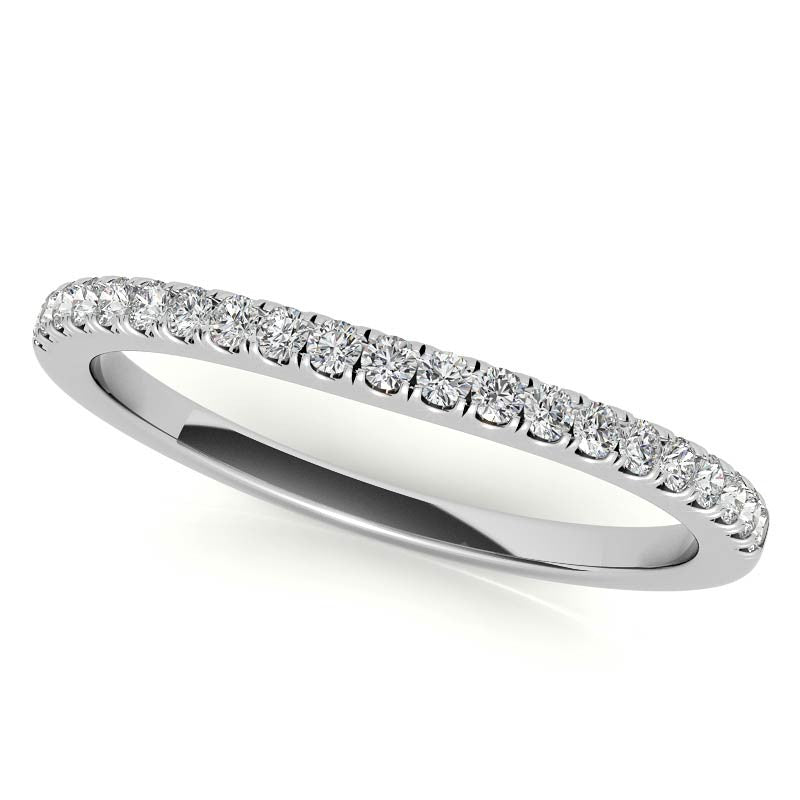 Princess Split Shank Halo Moissanite Engagement Ring