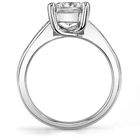 Princess Trellis Moissanite Engagement Ring