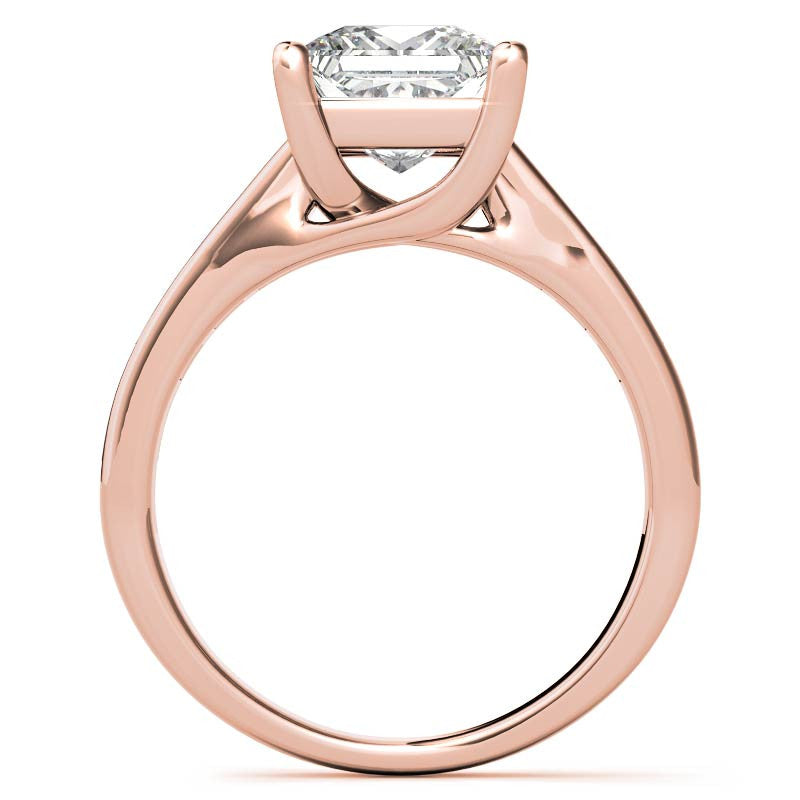 Princess Trellis Moissanite Engagement Ring