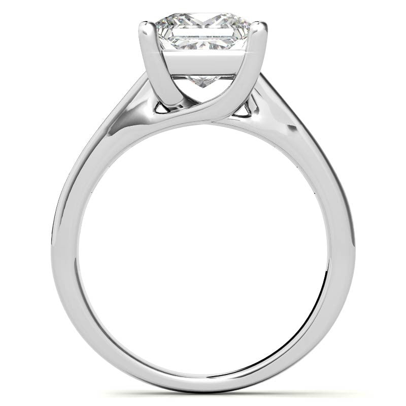 Princess Trellis Moissanite Engagement Ring