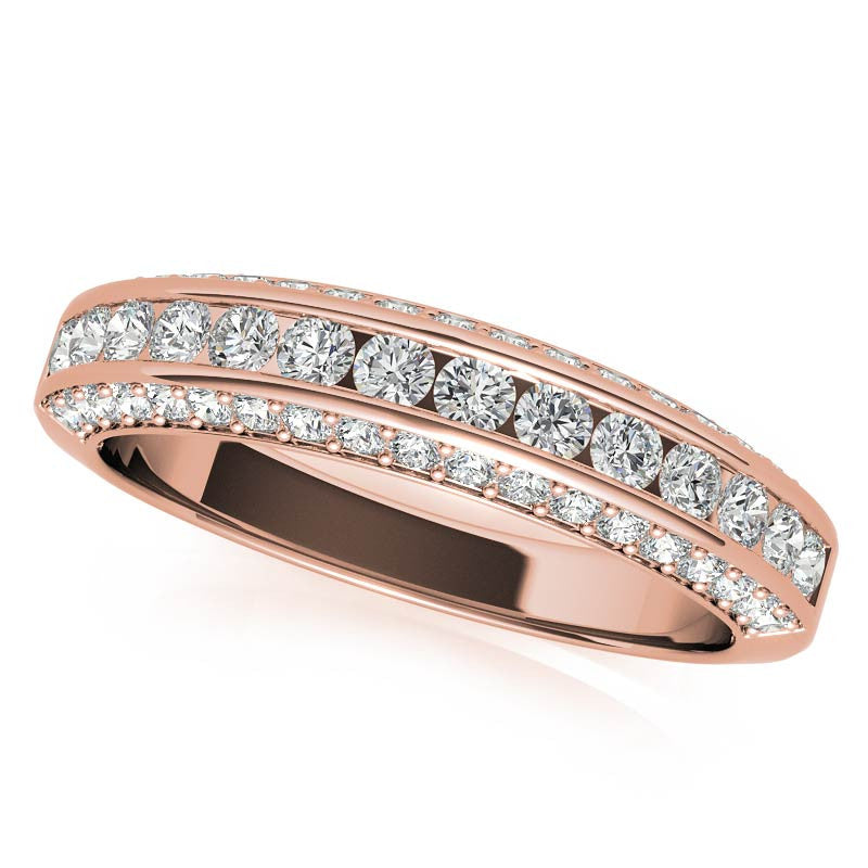 Princess Moiss and Sapphire/Ruby Moissanite Engagement Ring