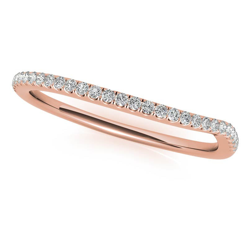Multi Row Moissanite Engagement Ring