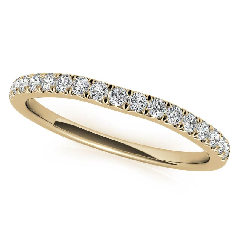 Moissanite Cathedral Engagement Ring