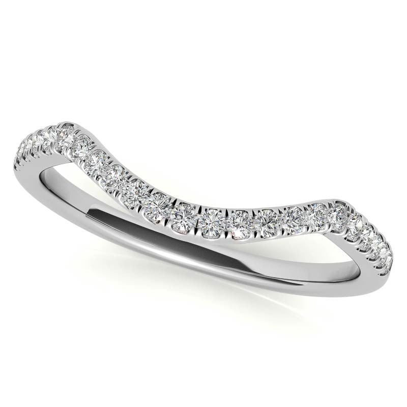 Oval Double Halo Cathedral Moissanite Engagement Ring