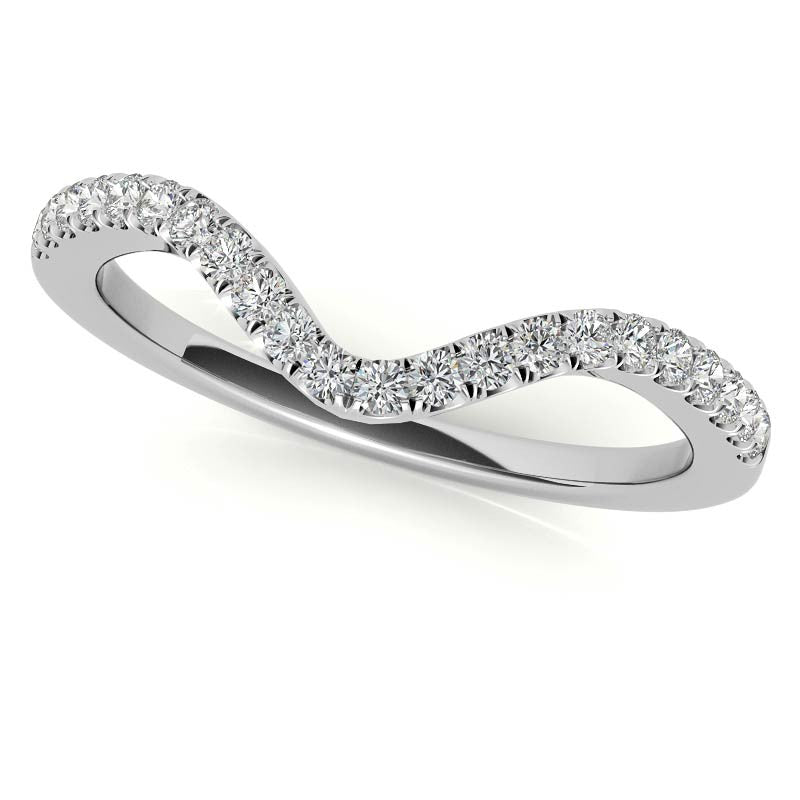 Round Brilliant Floral Halo Moissanite Engagement Ring