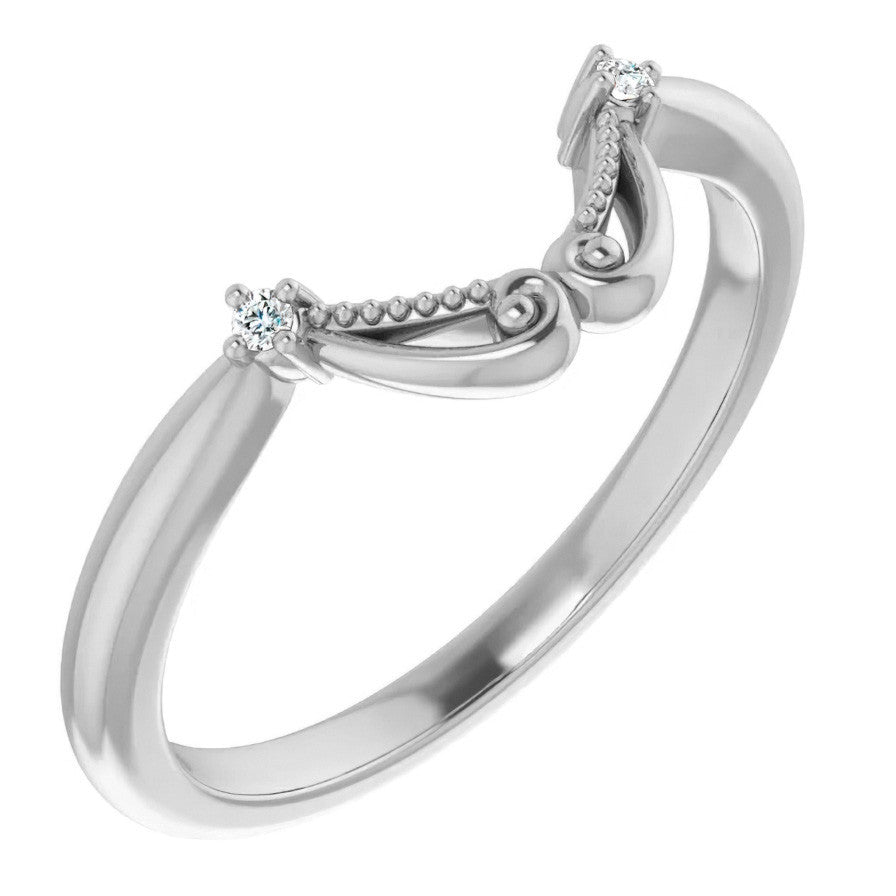 Oval Moissanite Cathedral Engagement Ring