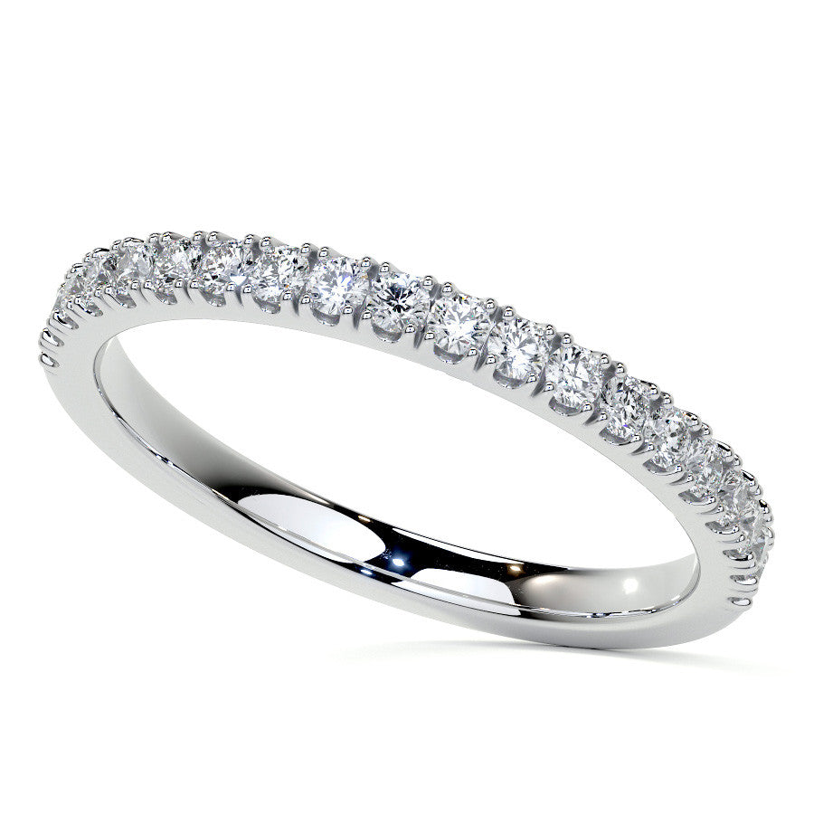 Duchess Marquise Halo Moissanite Engagement Ring