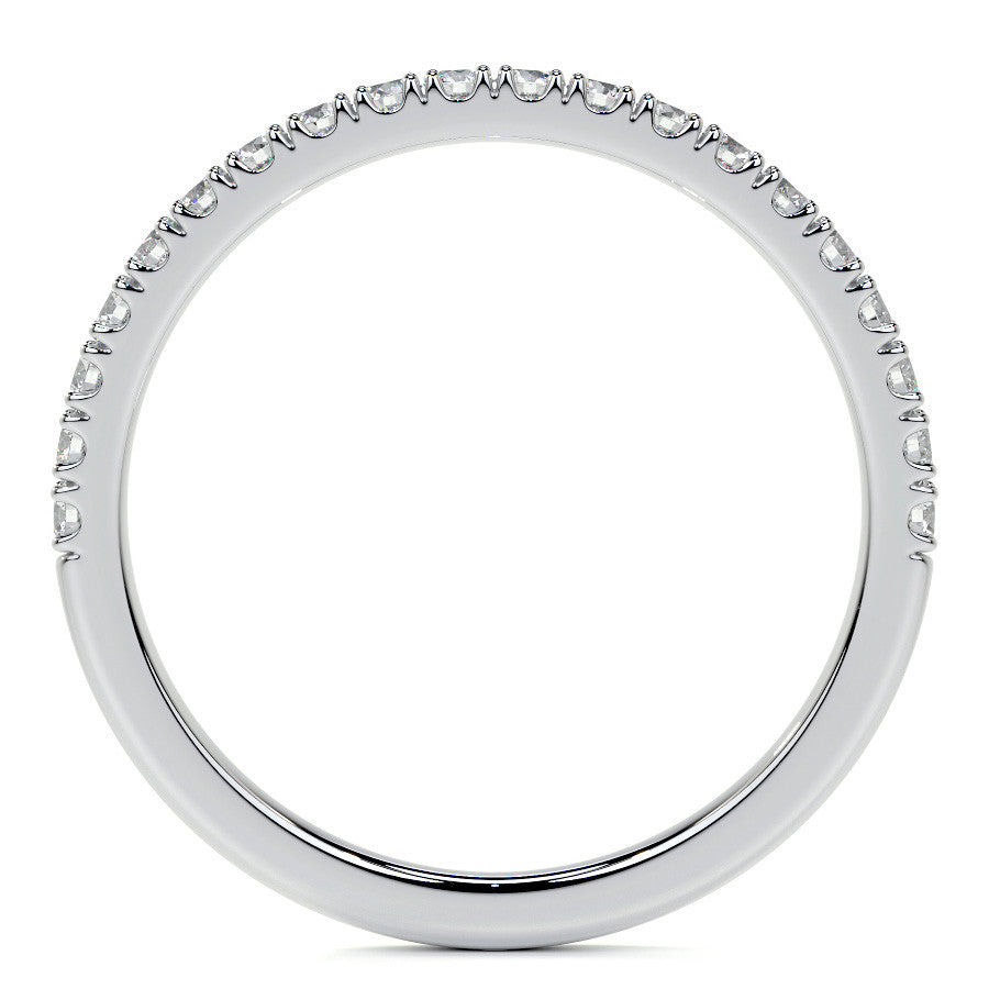 Duchess Marquise Halo Moissanite Engagement Ring