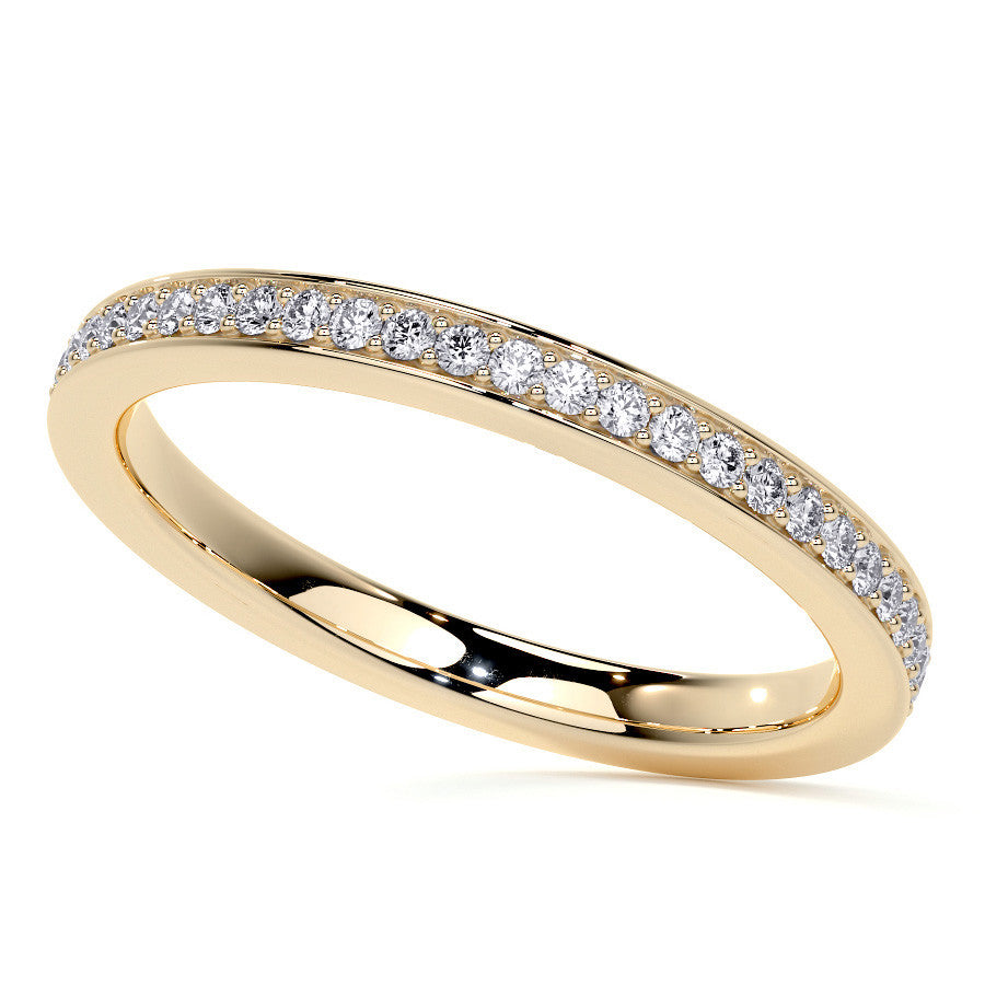 Round Halo Starburst Moissanite Engagement Ring