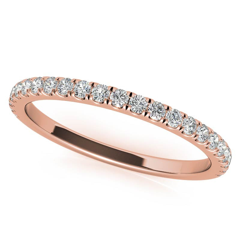 Pear Moissanite Graduated Halo Engagement Ring