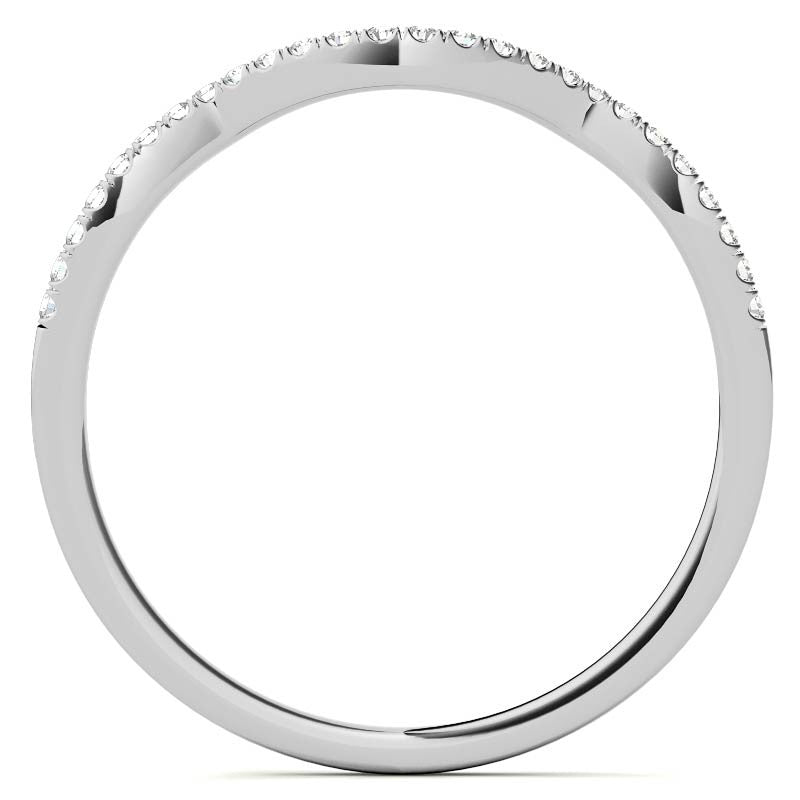 Split Shank Marquise and Oval Moissanite Engagement Ring