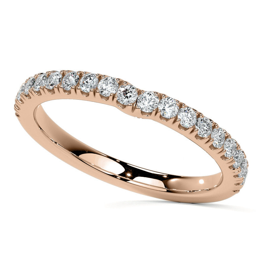 6-Prong Hidden Halo Round Brilliant Moissanite Ring