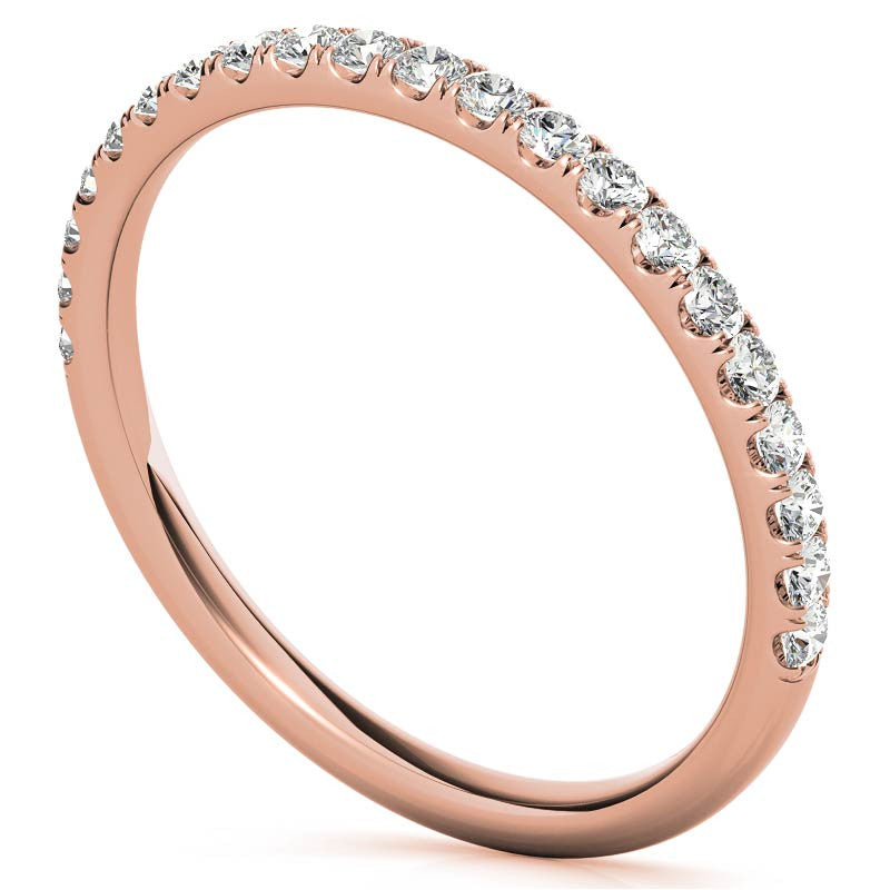 Round 6-Prong Hidden Halo Moissanite Engagement Ring