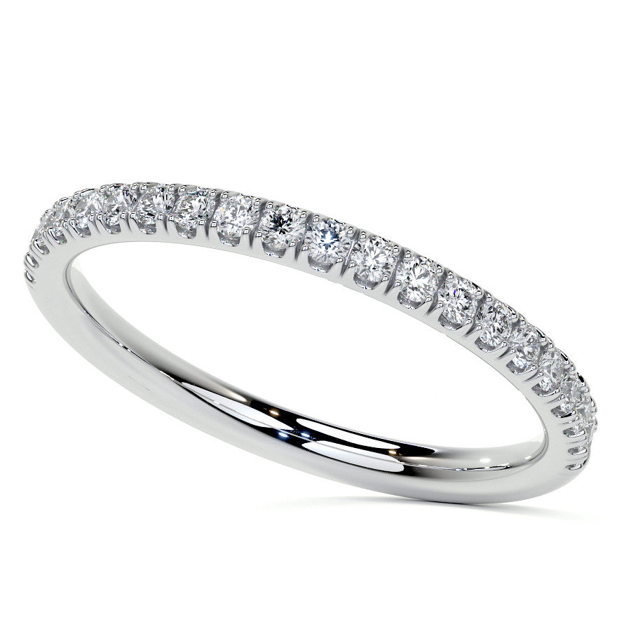 Cushion 4-Prong Hidden Halo Moissanite Engagement Ring
