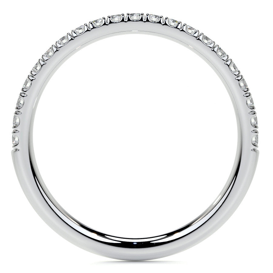 Cushion 4-Prong Hidden Halo Moissanite Engagement Ring