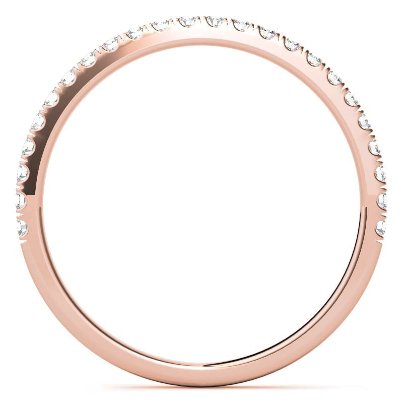 Hexagon Halo Round Brilliant Moissanite Engagement Ring