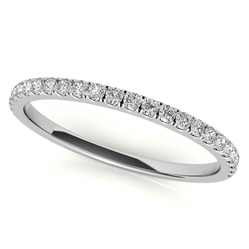 Hexagon Halo Round Brilliant Moissanite Engagement Ring