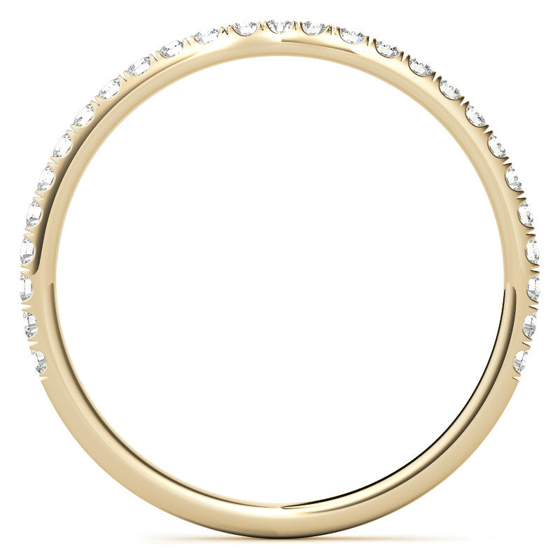 6 Claw Prong Round Brilliant Moissanite Engagement Ring