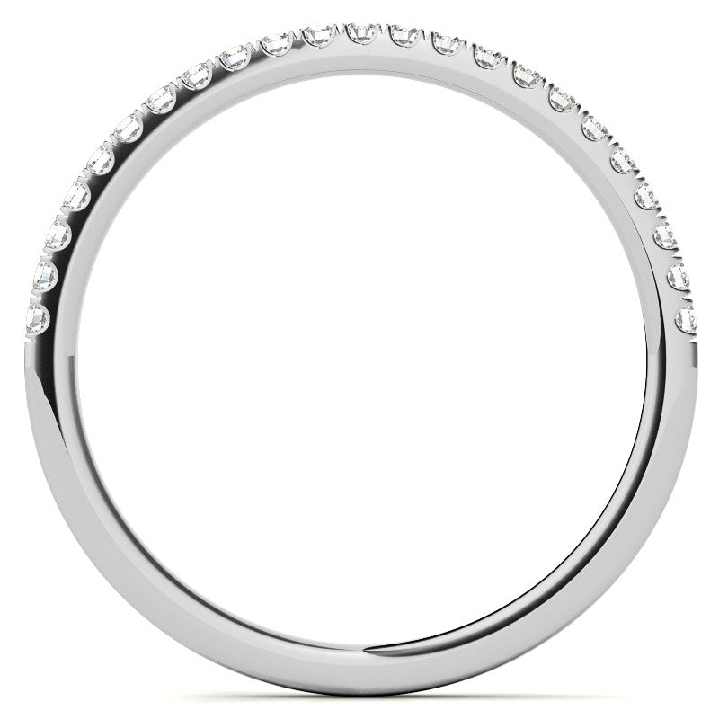 Split Shank Hidden Halo Oval Moissanite Engagement Ring