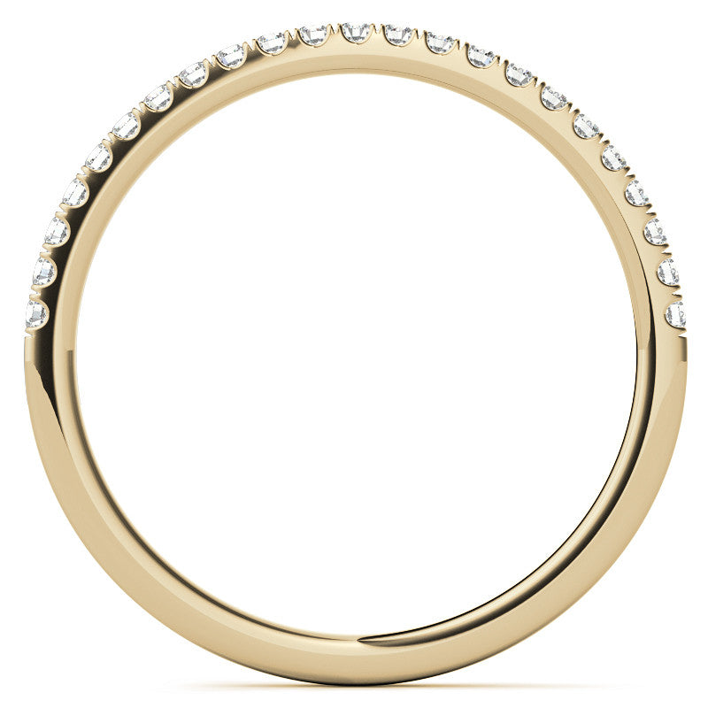 Split Shank Hidden Halo Oval Moissanite Engagement Ring