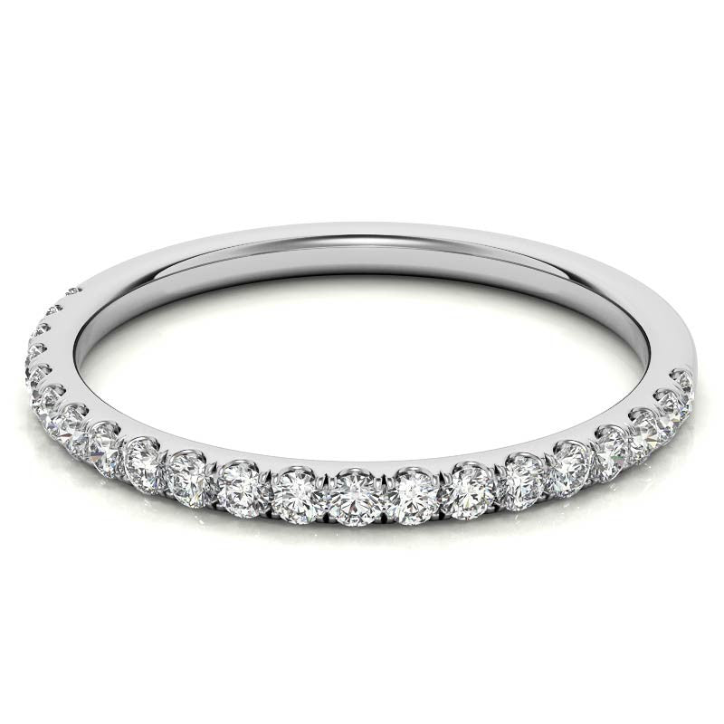Cushion 4-Prong Hidden Halo Moissanite Engagement Ring