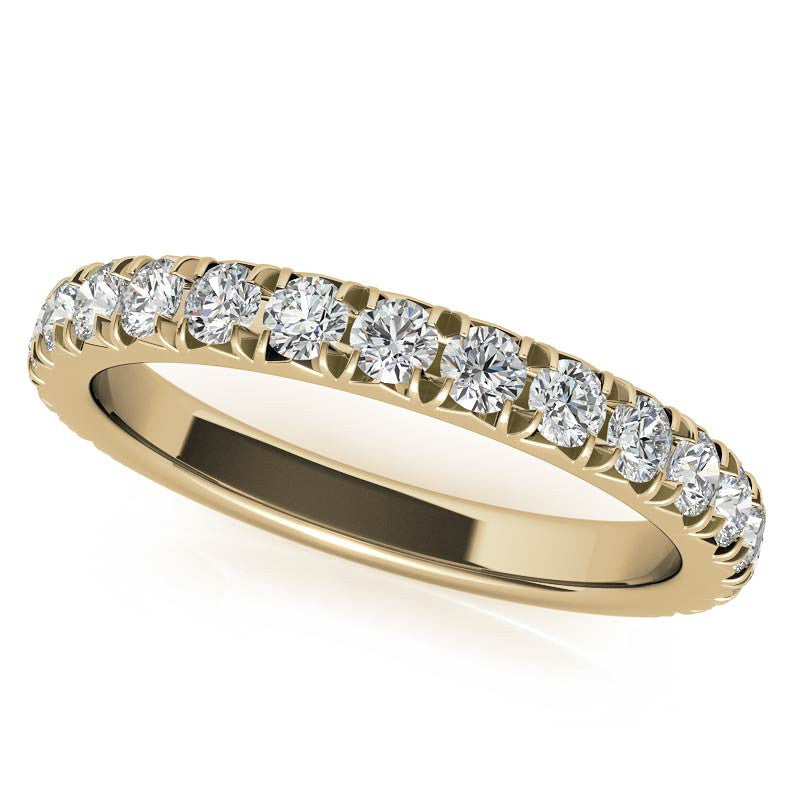 Round Brilliant Moissanite with Cushion Halo Engagement Ring