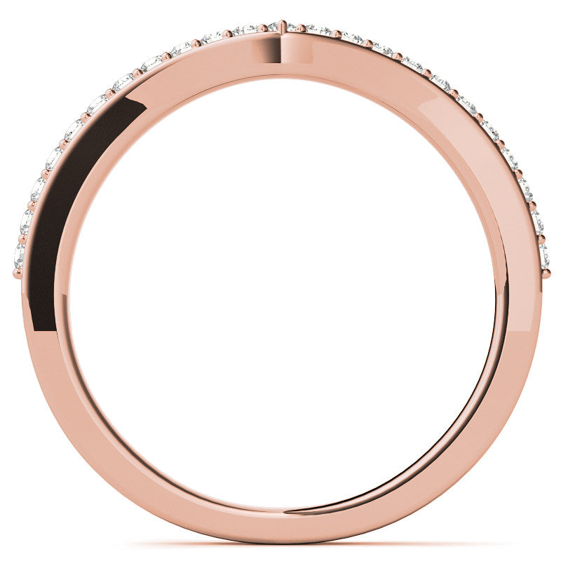 Pear Moissanite & Baguette Diamond Halo Engaement Ring