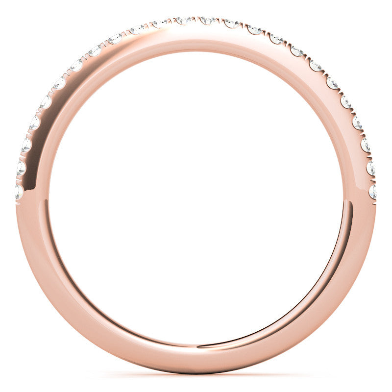 Round Brilliant Moissanite Multi-Band Engagement Ring