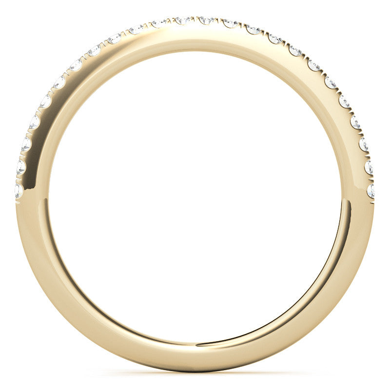Round Brilliant Moissanite Multi-Band Engagement Ring