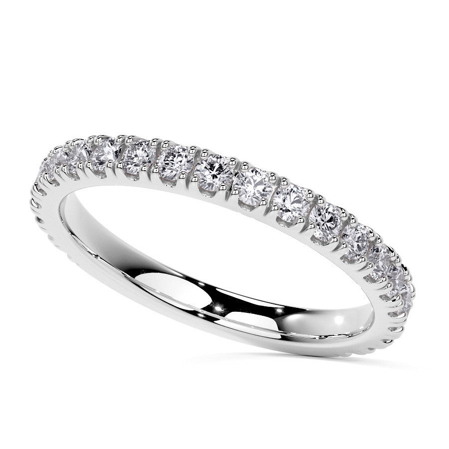 Oval Halo Moissanite Engagement Ring with Hidden Collar